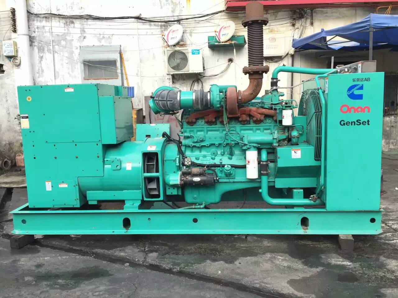 洮南租赁发电机-柴油发电机不正常冒烟的原因